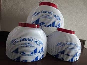 レア　提灯 サントリー 生ビール ちょうちん 5個セット レア 提灯 サントリー 生ビール ちょうちん 5個セット